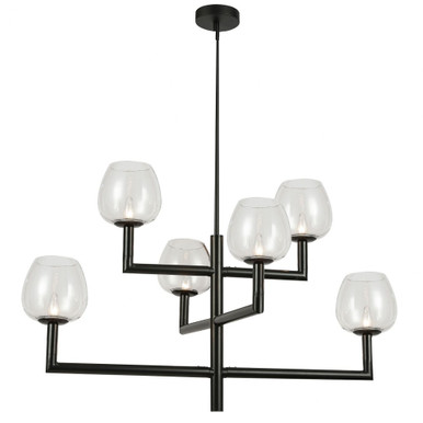 Nuiplot Avenue 6 Light Oversized 2 Tier Chandelier - 303-BEL-1052874