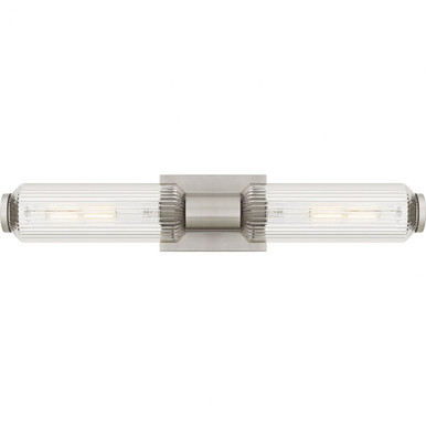 Hawes 2 Light Bath Vanity 4.5 Inch Tall and 23.5 Inch Wide by Quoizel - HWS8524