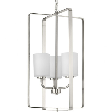 League 3 Light Small Foyer Chandelier by Progress - P500342