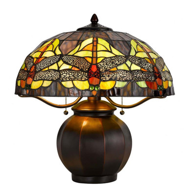 Vekio Avenue 2 Light Table Lamp 18.25 Inches Tall and 17 Inches Wide - 1-BEL-5191459