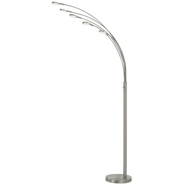 Galaer Place 20W 5 LED Arc Floor Lamp 72 x 10 Inches - 1-BEL-5191406