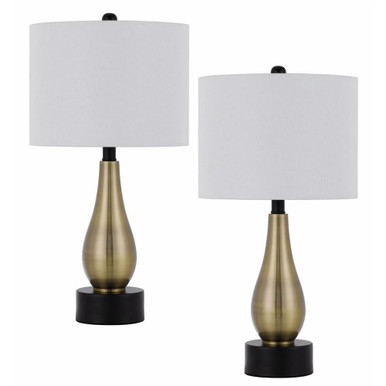 Buzoa Drive 1 Light Table Lamp (Set of 2) 23 x 12 Inches - 1-BEL-5191560