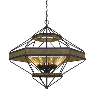 Bigae Trail 9 Light Oversized Chandelier - 1-BEL-5191727