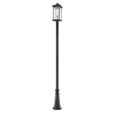 Portland 1 Light Outdoor Post Mount 14.25 x 105.25 In by Z-Lite - 531PHBXLR-519P-ORB