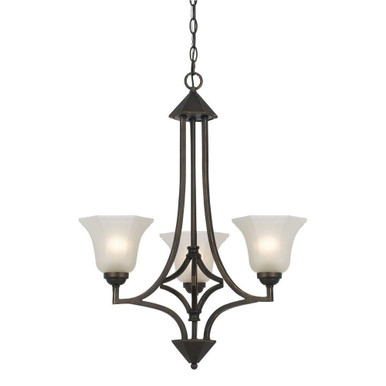 Wotom Court 3 Light Medium Chandelier - 1-BEL-1277467