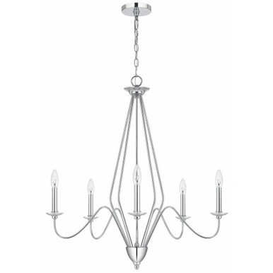 Nuiplot Court 5 Light Large Chandelier - 1-BEL-5191800