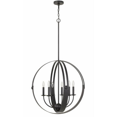 Wagrun Avenue 6 Light Large Chandelier - 1-BEL-5191773