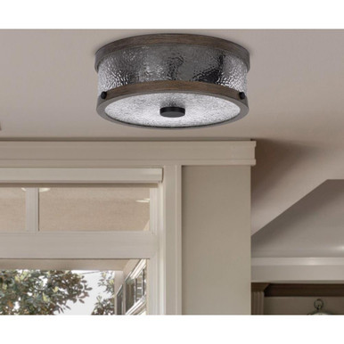 Maegein Road 2 Light 13 Inch Wide Semi Flush Mount - 1-BEL-5191825