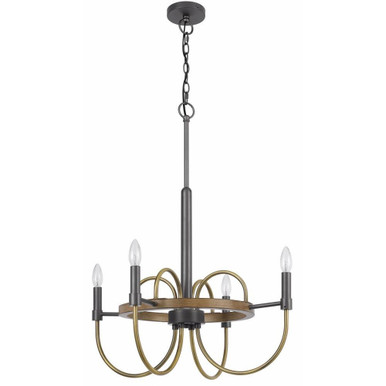 Solio Trail 4 Light Medium Chandelier - 1-BEL-5191848