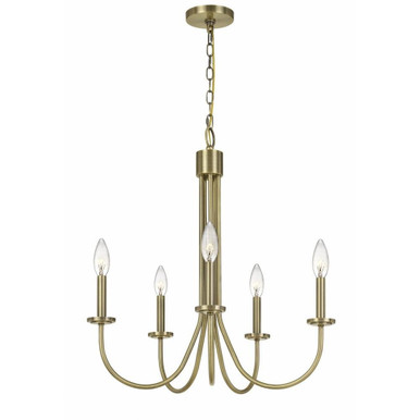Teigru Avenue 5 Light Medium Chandelier - 1-BEL-5191772