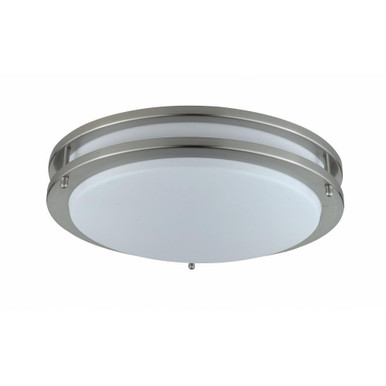 2 Light Inch Wide Flush Mount - 1-BEL-1673965