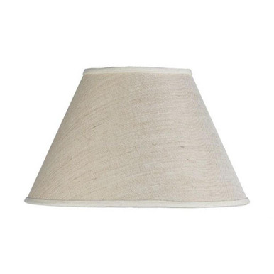 Hapoi Road Round Linen Shade 11 Inch Tall and 17.25 Inch Wide - 1-BEL-5192357