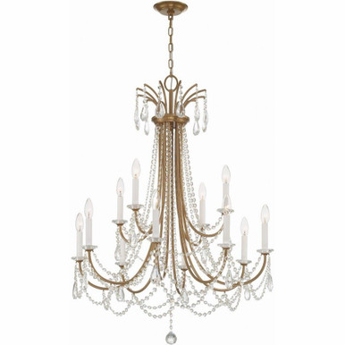 Karrington 12 Light Large Chandelier by Crystorama - KAR-90912