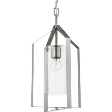 Vertex 1 Light Mini Foyer Chandelier by Progress P500431