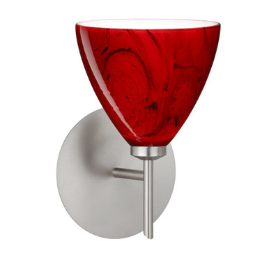 Mevuil Circle 1 Light Wall Sconce 8.5 Inch Tall - 68-BEL-1294193