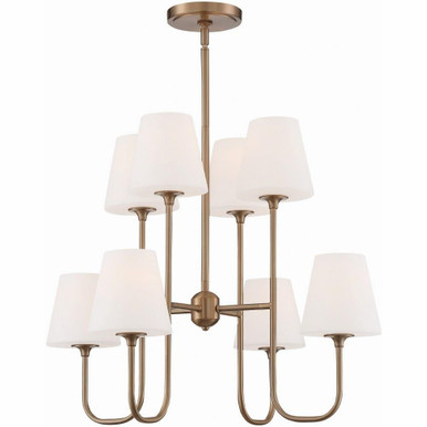 Keenan 8 Light Large Chandelier by Crystorama - KEE-A3008