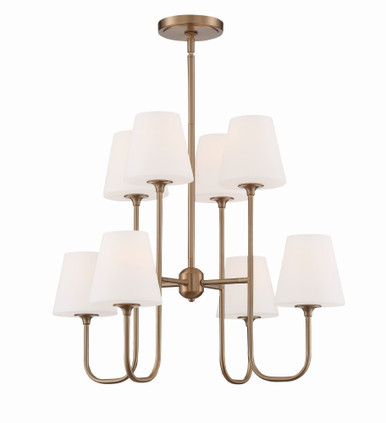 Keenan 8 Light Large Chandelier by Crystorama - KEE-A3008