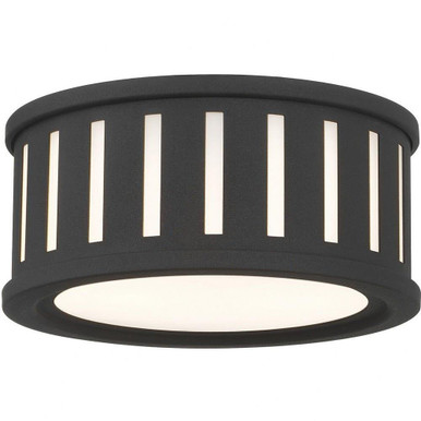 Kendal 2 Light 9.5 Inch Wide Flush Mount by Crystorama - KEN-2200