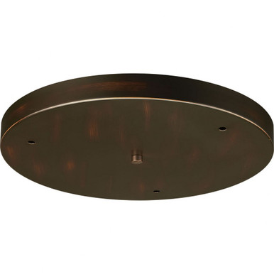Accessory Round Canopy 15.5 Inch wide by 1.38 Inch high by Progress - P8403
