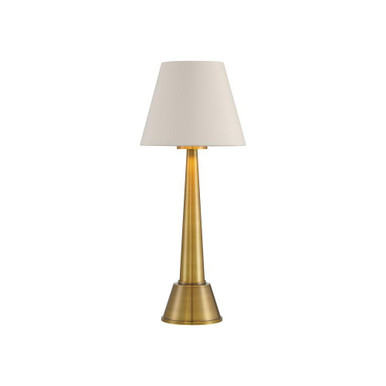 Saunter 3W 1 LED Cordless Table Lamp 15 x 6.75 Inches by Currey Company - 6700-0003