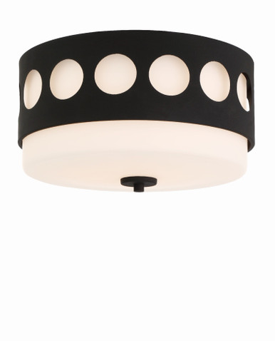 Kirby 2 Light 13.25 Inch Wide Flush Mount by Crystorama - KIR-B8100