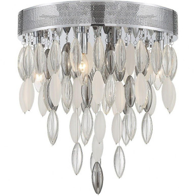 Hudson 4 Light 16 Inch Wide Flush Mount by Crystorama - hud-a2214-ch