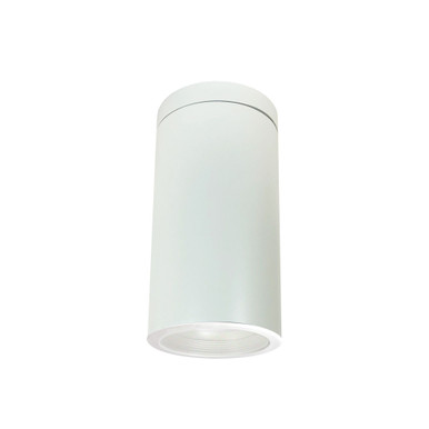 1 Light 7.38 Inch Wide Cylinder Flush Mount with Baffle - 302-BEL-664445