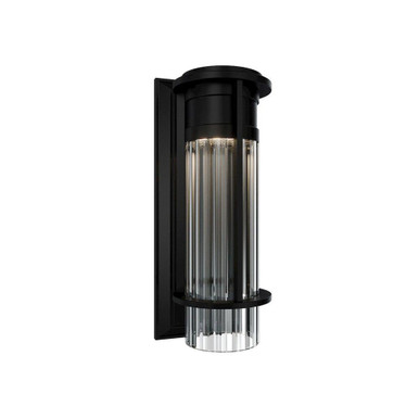 Offshore 15W 1 LED Outdoor Wall Mount 16 Inch and 6.75 Inch Wide by dweLED - WSW120616-BK