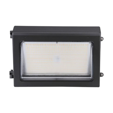 120W LED Adjustable Wall Pack 9.35 Inch Tall and 14.36 Inch Wide by Nuvo - 65/758
