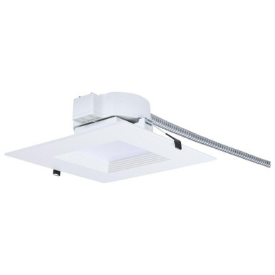 25.5W LED Square Commercial Downlight Retrofit 3.61X9.76 Inch Wide by Nuvo - S21610
