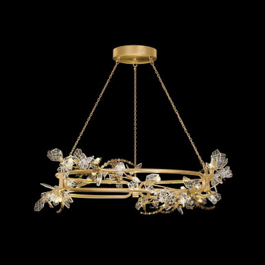 Volare 27W 18 LED Linear Pendant 12.25 Inch Tall X 47 Inch Wide by Fine Art - 100158