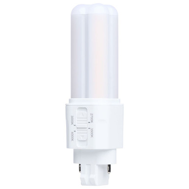 5.5W PLC GX23 Base LED Bulb 1.4 Inch Wide and 5 Inch Length by Satco - S29882