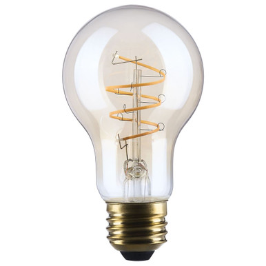 8W A19 LED E26 Base Replacement Bulb 2.36 X 4.22 Inch Length by Satco - S14228