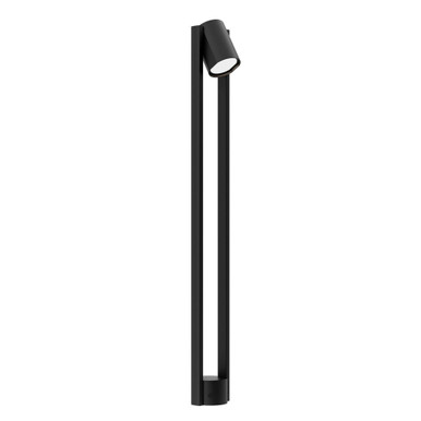 Brough 6.6W 1 LED Path and Area Light 27 Inch Tall X 2.44 Inch Wide by WAC - 6121-5CSBK