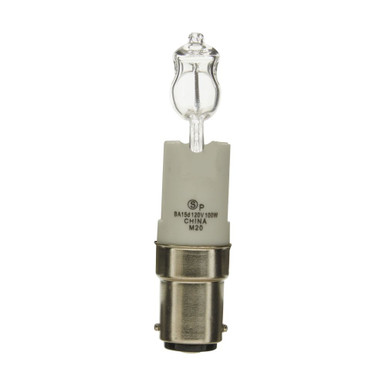 100W T4 Long Bayonet Double Contact Base Bulb 0.5X3.38 Inch Length by Satco - S4361