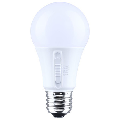 9W A19 Medium Base LED Bulb 2.28 Inch Wide and 4.45 Inch Length by Satco - S14407