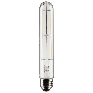 8W T9 Medium Base LED Bulb (Pack of 2) 1.18 Inch X 7.2 Inch Length by Satco - S21867