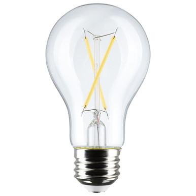 5W A19 Medium Base LED Bulb (Pack of 4) 2.36 and 4.33 Inch Length by Satco - S12460_p