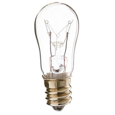 12W S6 Candelabra Base Bulb 0.75 Inch Wide and 1.88 Inch Length by Satco - S7812