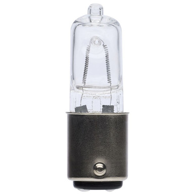 100W T4 Bayonet Double Contact Base Bulb 0.5 and 2.41 Inch Length by Satco - S3147