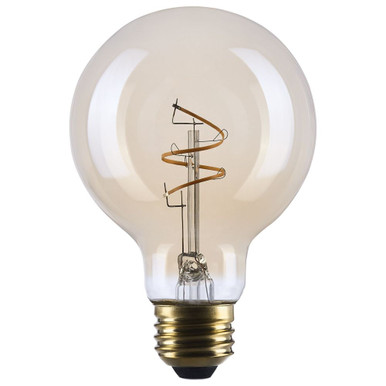 3.5W G25 LED E26 Base Replacement Bulb 3.15 X 4.73 Inch Length by Satco - S14210
