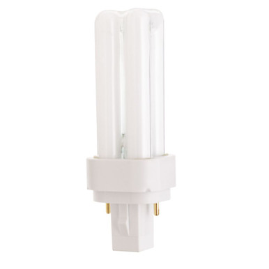 9W T4 G23 2 Double Twin Base Bulb 1.38 Inch and 4.31 Inch Length by Satco - S8314
