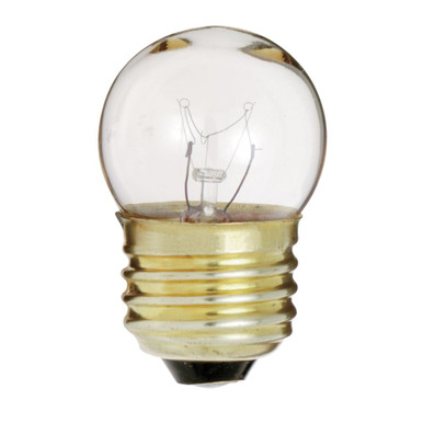 25W S11 Intermediate Base Bulb 1.38 Inch Wide and 2.38 Inch Length by Satco - S3630