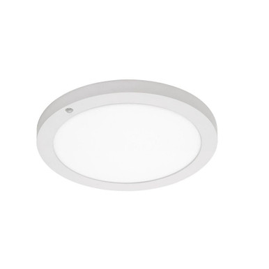 Iris 24W 1 LED Flush Mount 1 Inch Tall and 12 Inch Wide by AFX - IRIF12LAJMVWH