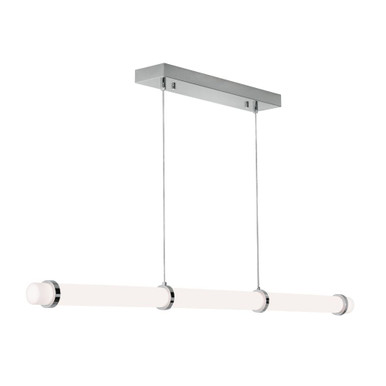 Miami 45W 1 LED Linear Pendant 2.5 Inch Tall and 48 Inch Wide by AFX - MIAP0348LAJUD