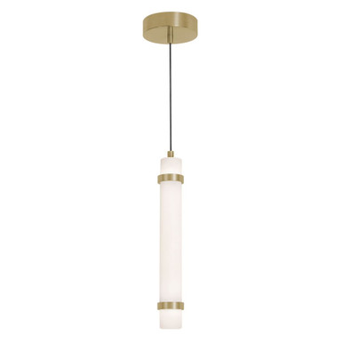 Miami 15W 1 LED Pendant 15 Inch Tall and 5.88 Inch Wide by AFX - MIAP15LAJUD