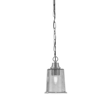 1 Light Chain Hung Pendant 8.75 Inch Tall and 5.25 Inch Wide by Toltec - 31-875-525