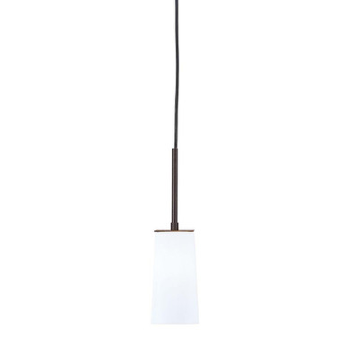 Apollo 1 Light Cord Hung Mini Pendant 16.5 Inch and 5 Inch Wide by Toltec - 572-DG-291