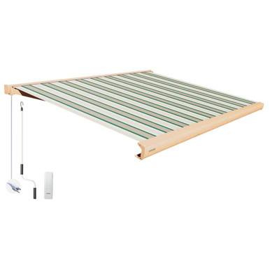 Prestige Series Full Cassette Retractable Awning/LED 165.4 Inch by Advaning - EAF1410-A437H3