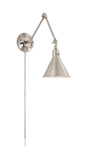 Morgan 1 Light Wall Sconce 12 Inch Tall by Crystorama - MOR-8801